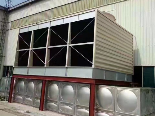 工业冷却塔影响着冷水机(冷却塔和冷水机连接视频)